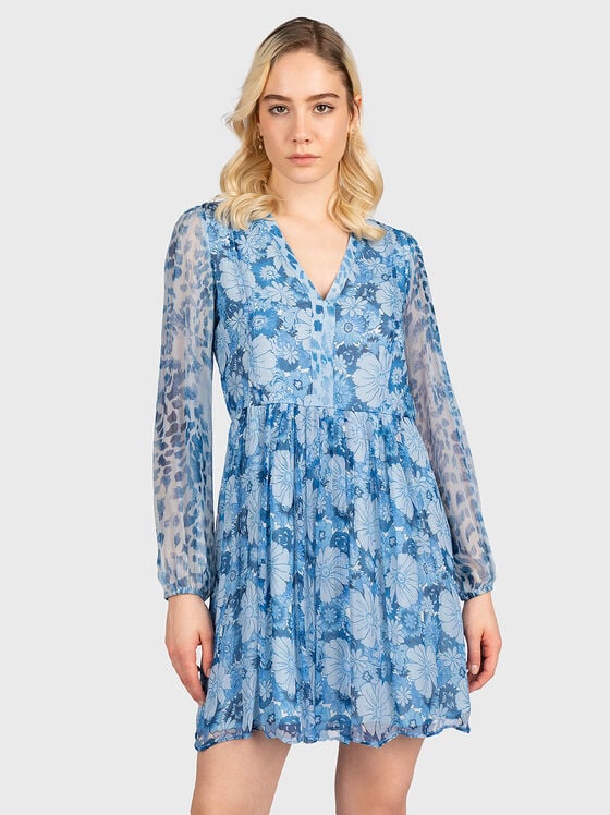 Φόρεμα με λουλουδένια εκτύπωση - 1