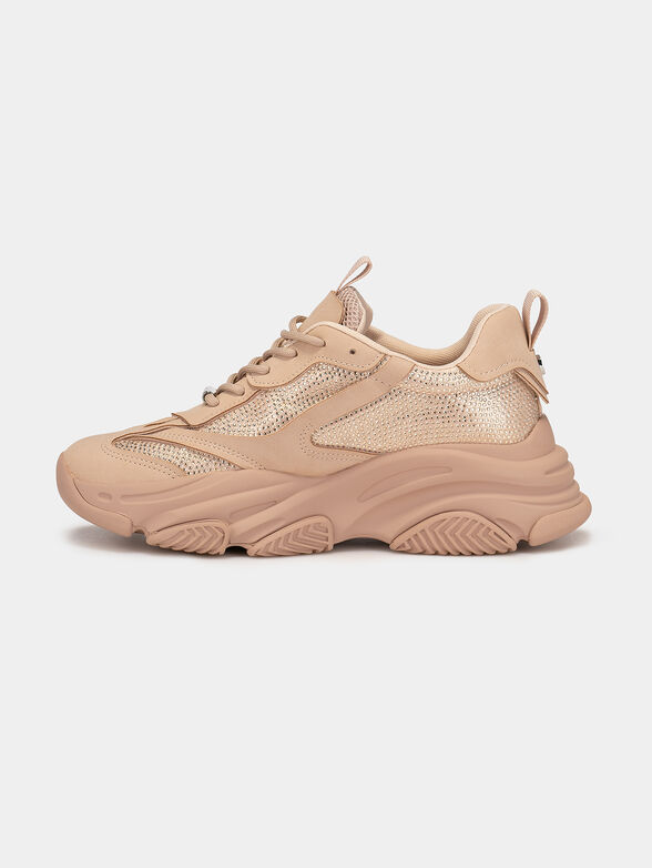 POSSESIONR beige sports shoes  - 4