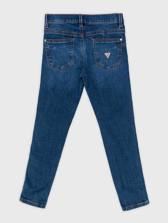 High-waisted skinny jeans - 2
