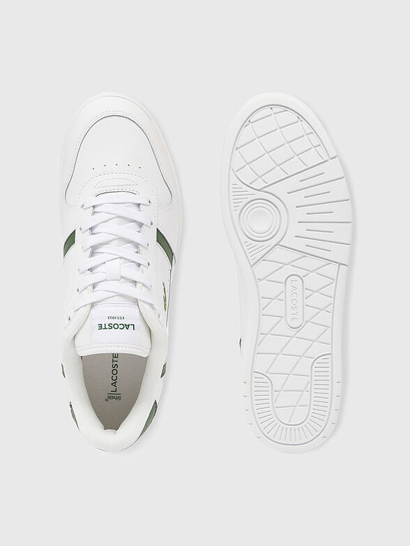 Black leather sneakers - 6