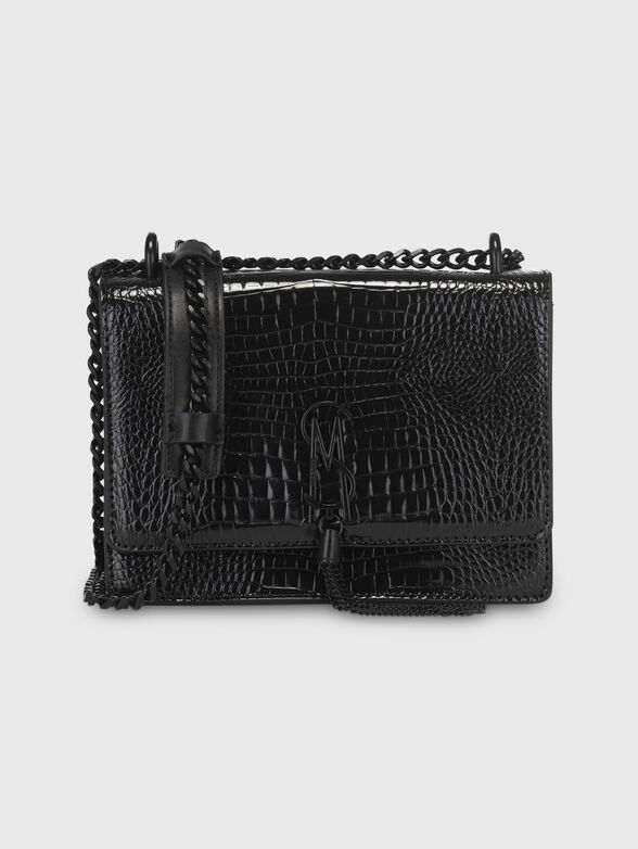 Croc-effect crossbody bag  - 1