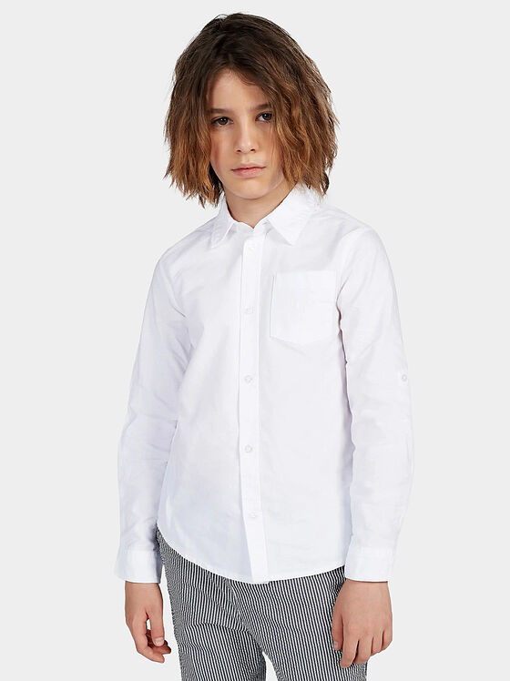 Βαμβακέρο πουκάμισο Oxford - 1