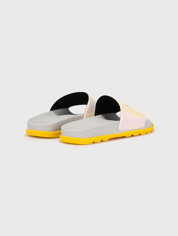 KONDO TRED beach slippers with hologram detail - 3