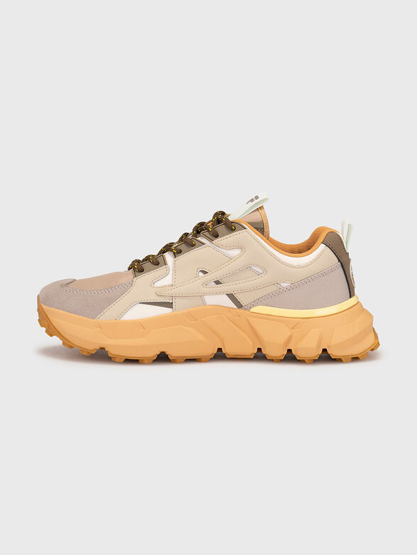 FOGLIA sneakers with colorful inserts - 4