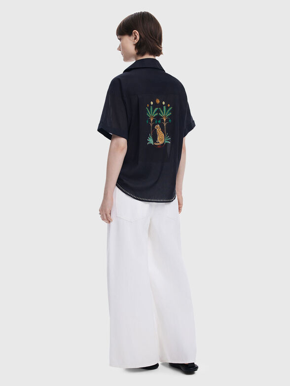 ZEUS short sleeve cotton shirt - 1