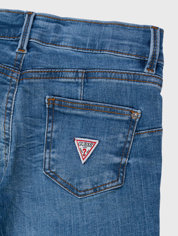Blue skinny jeans - 4
