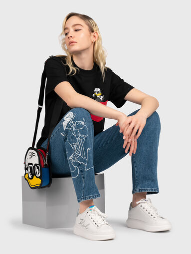 KLxDISNEY jeans with accent print - 5