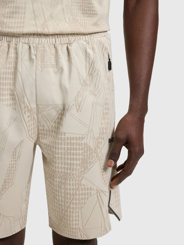 Sports shorts with print - 2