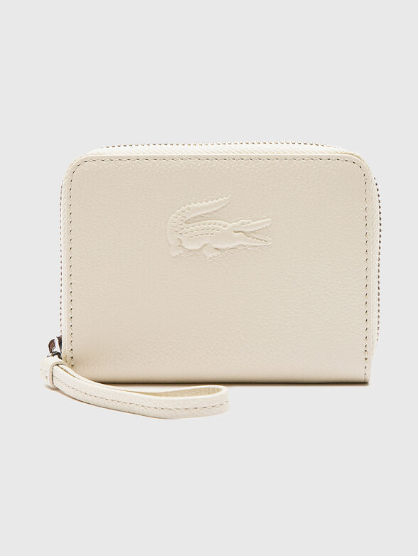 Wallet with embossed logo detail - 0