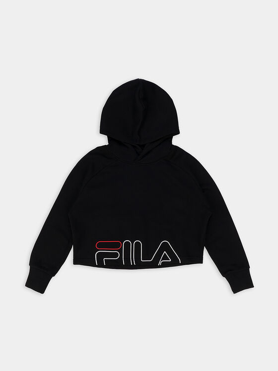 VERA cropped sweatshirt with logo detail - 1