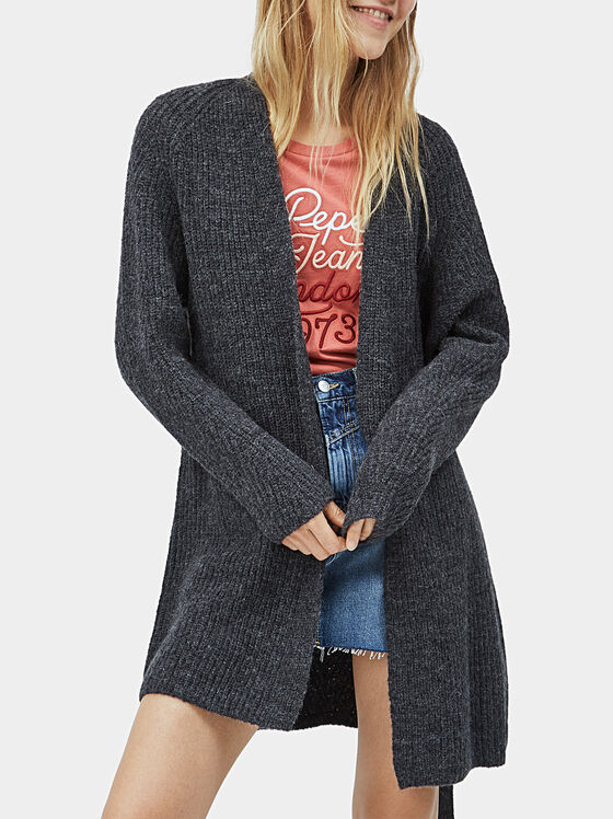 MARIAH cardigan with belt - 1