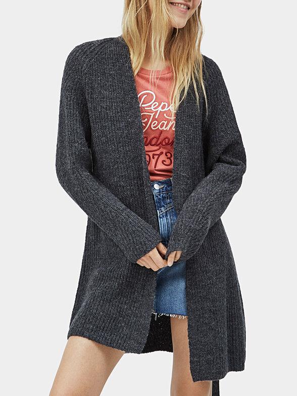 MARIAH cardigan with belt - 1