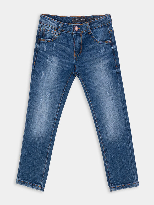 Slim blue jeans - 1