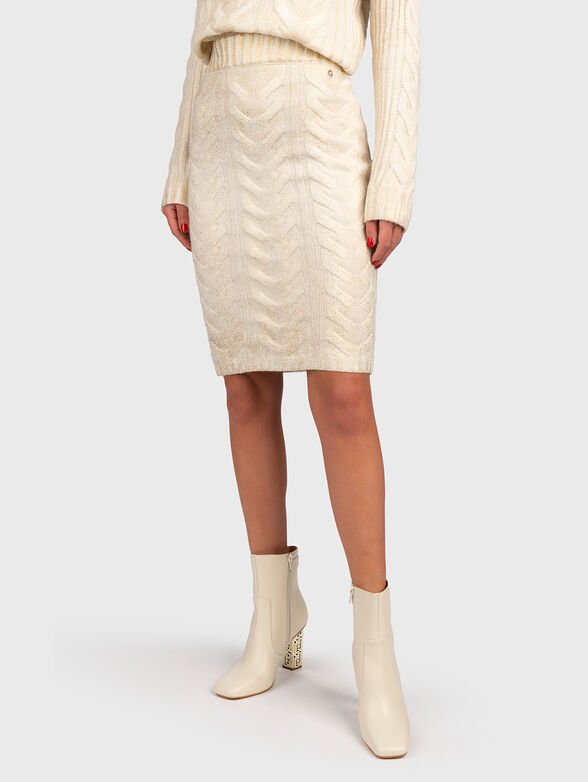 DIANE black knitted skirt  - 1