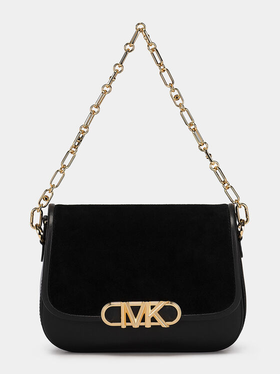 PARKER leather bag with logo accent - 1