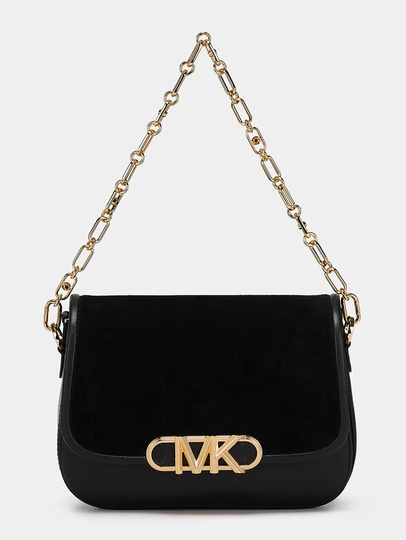 PARKER leather bag with logo accent - 1