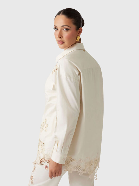 BROOKE shirt with accent embroidery - 2