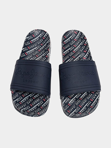 Beach slides with logo - 5