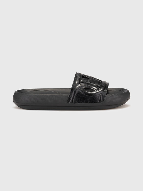 Slippers with logo accent - 1