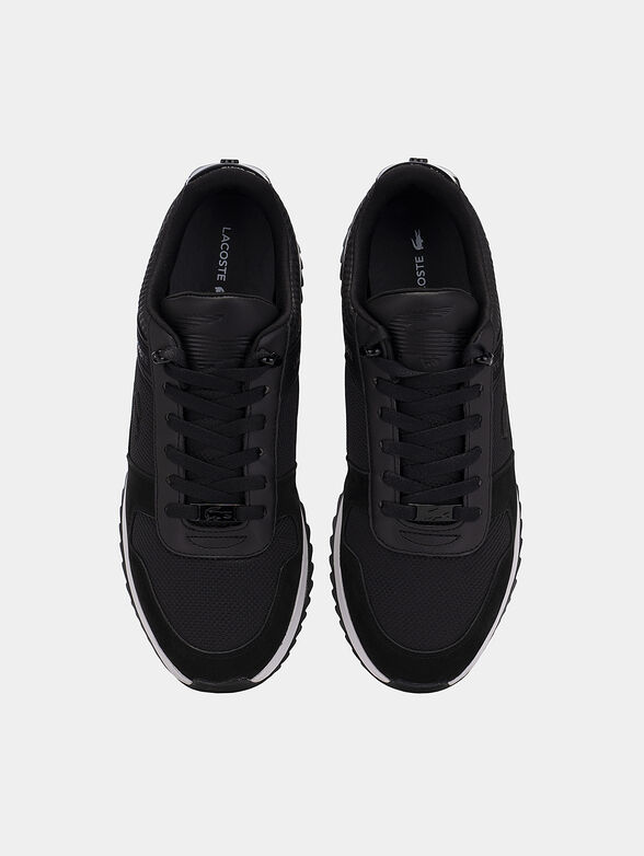 Black sneakers with logo detail - 6