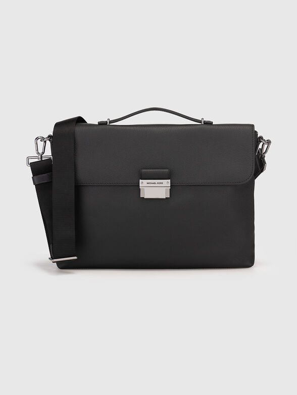 Black leather bag  - 1