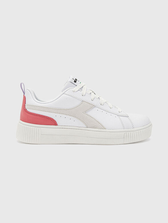 AMBER white sports shoes - 0