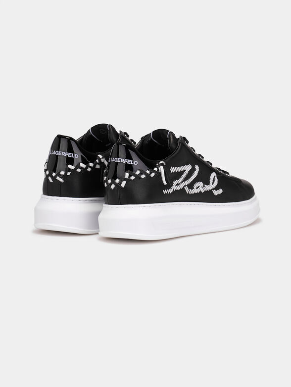 Leather sports shoes KAPRI - 3