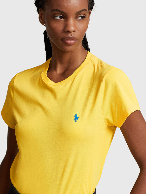 Logo embroidered T-shirt  - 3