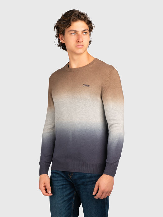 EDWIN sweater with ombre effect