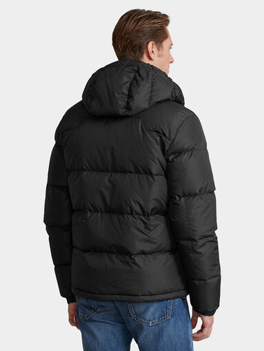 Padded jacket with removable hood - 3