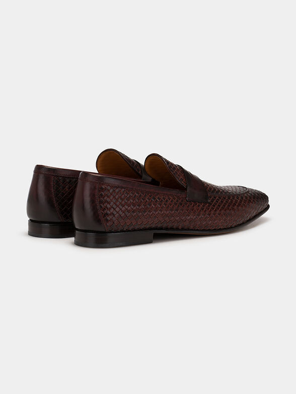 ADAGIR loafers with braided texture - 3
