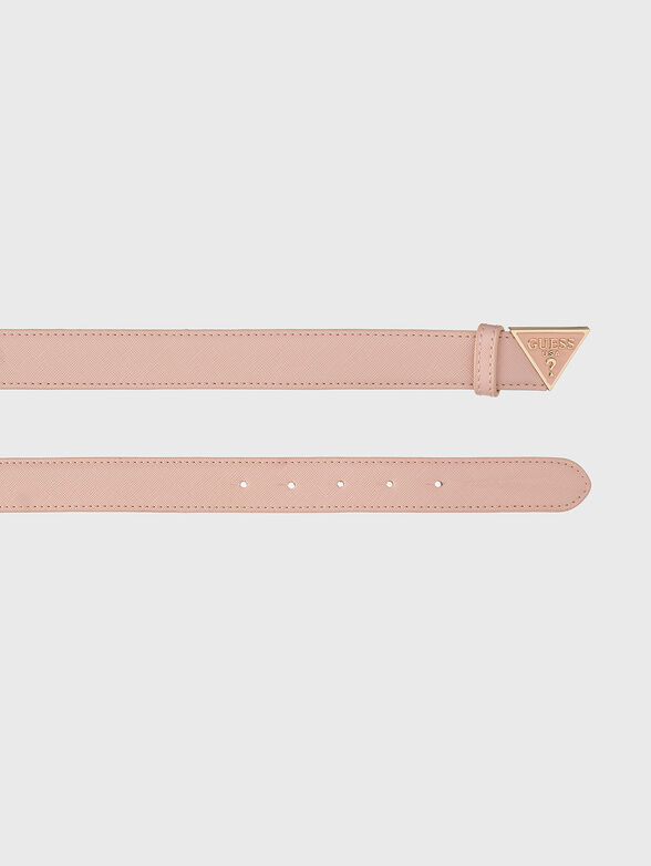 ALEXIE black belt with logo accent - 2