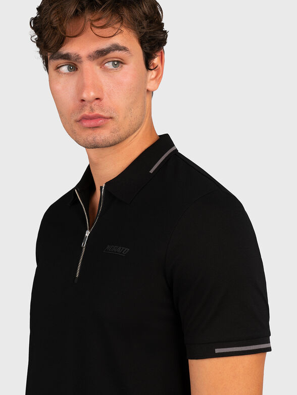 Polo-shirt with zip - 4
