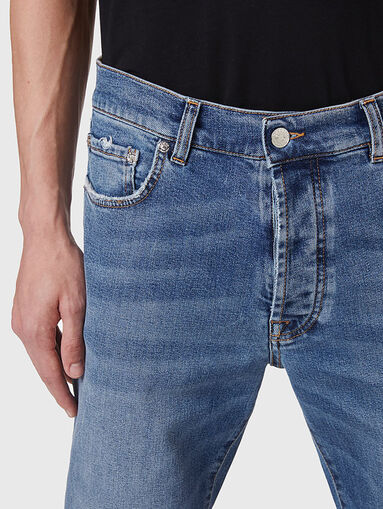 Blue slim jeans - 3