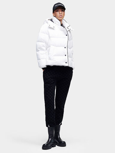 Transformer down coat with hood - 3
