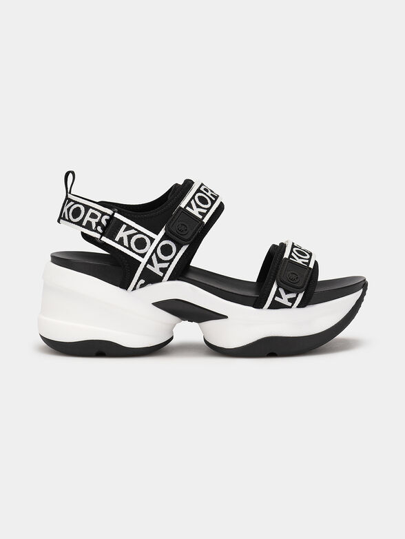 MAVERICK sandals with logo details - 1