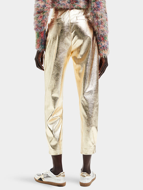 VICENZA trousers in gold color - 2