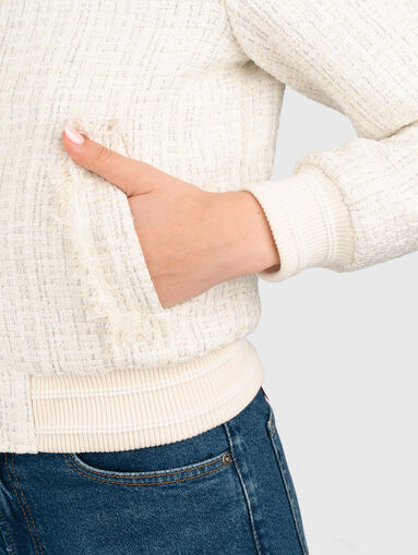 NEW GLORIA bomber made of buckle in blue - 5