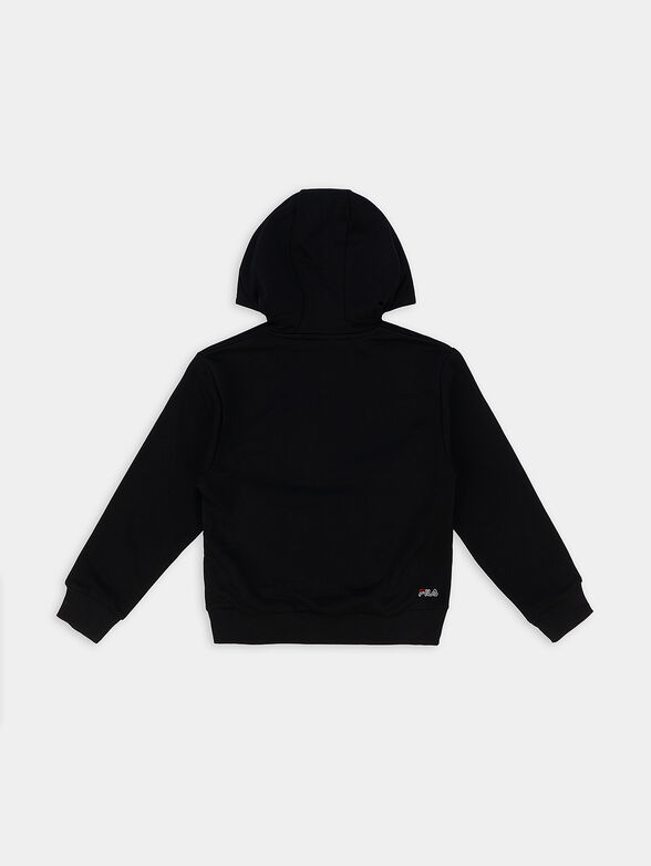 LEO hooded sweatshirt with contrasting logo - 2