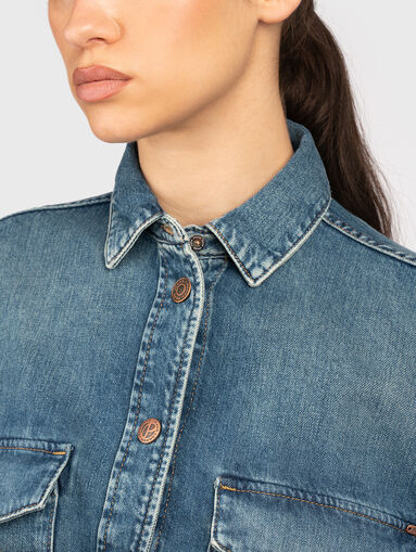 AUDREY denim shirt - 4