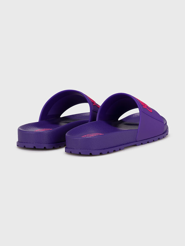 SHELLY purple slippers - 3