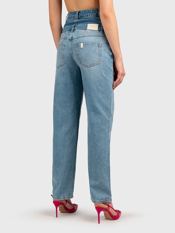 Blue jeans with high waist - 2