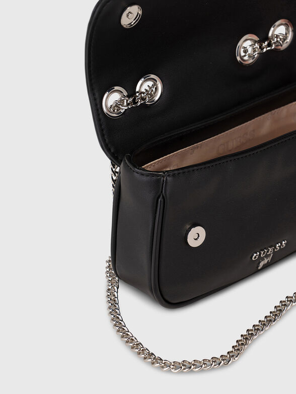 Studded crossbody bag in black - 6