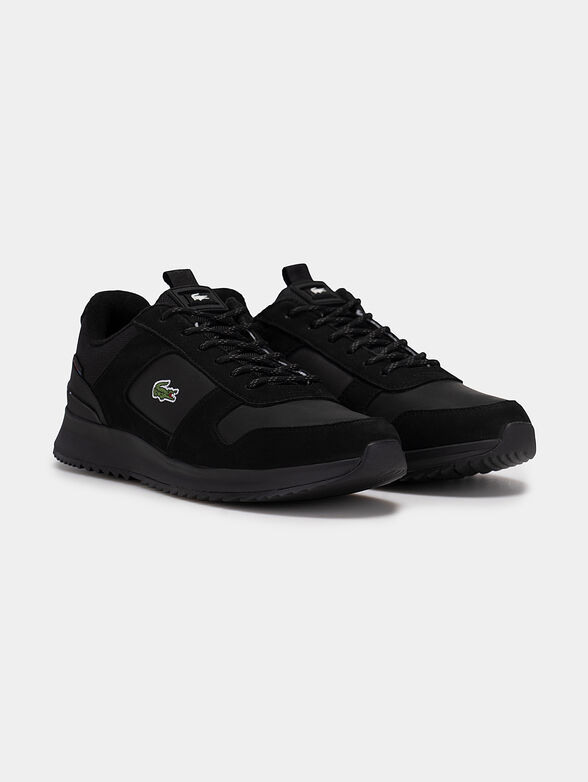 JOGGEUR black sneakers with logo accent - 2