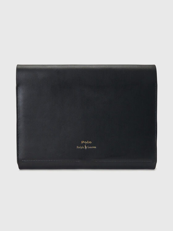Black leather case - 1