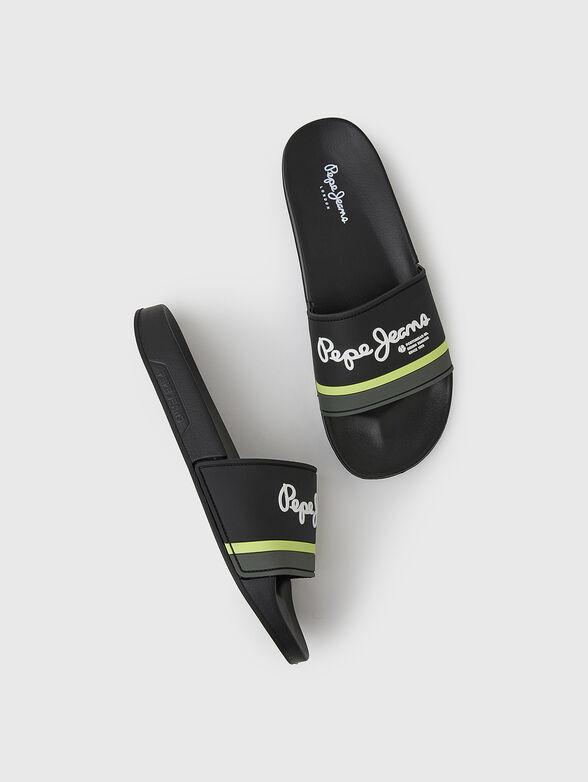 PORTOBELLO black slippers - 6