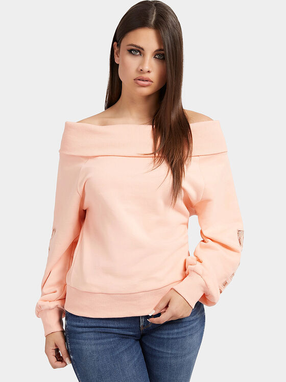 MARINDA sweatshirt with logo accents - 1