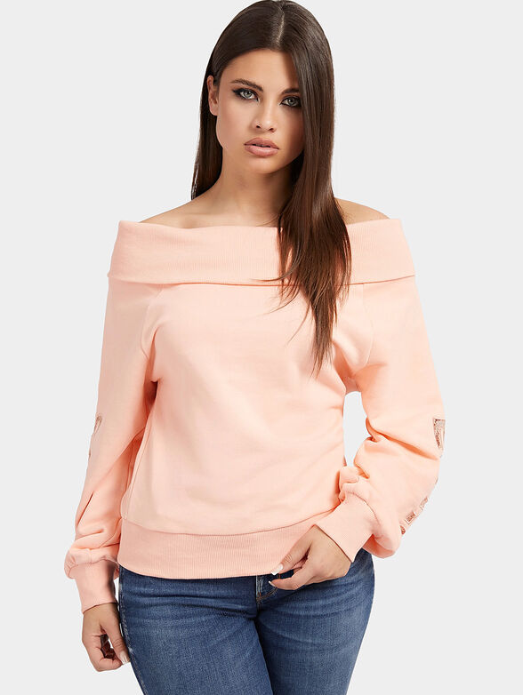 MARINDA sweatshirt with logo accents - 1