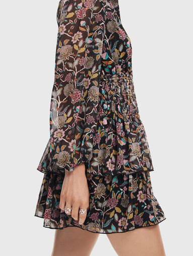 SANDALO mini dress with sheer effect - 2