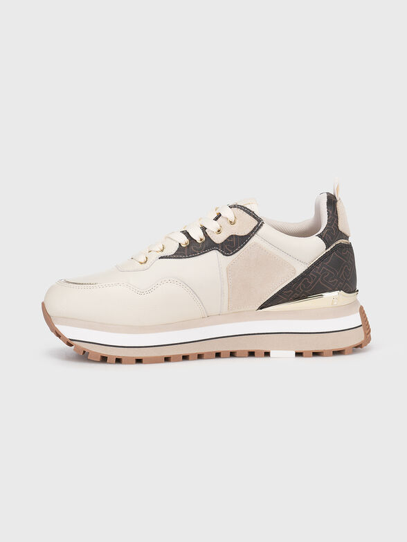 Sneakers with logo accent - 4